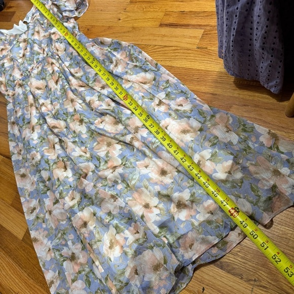 Hayden Pastel Floral Midi Dress - Picture 5 of 6